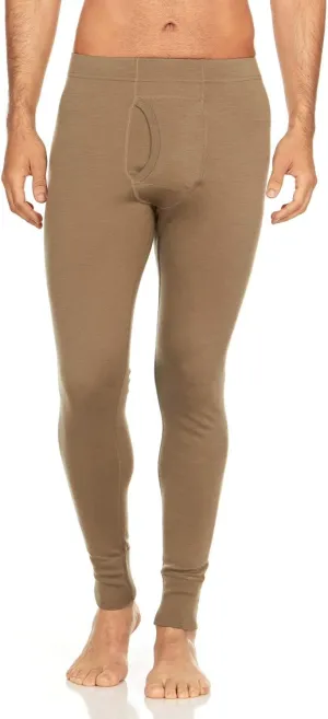 100% Merino Wool Bottoms Men's Base Layer Pants - Long Johns - Thermal Underwear
