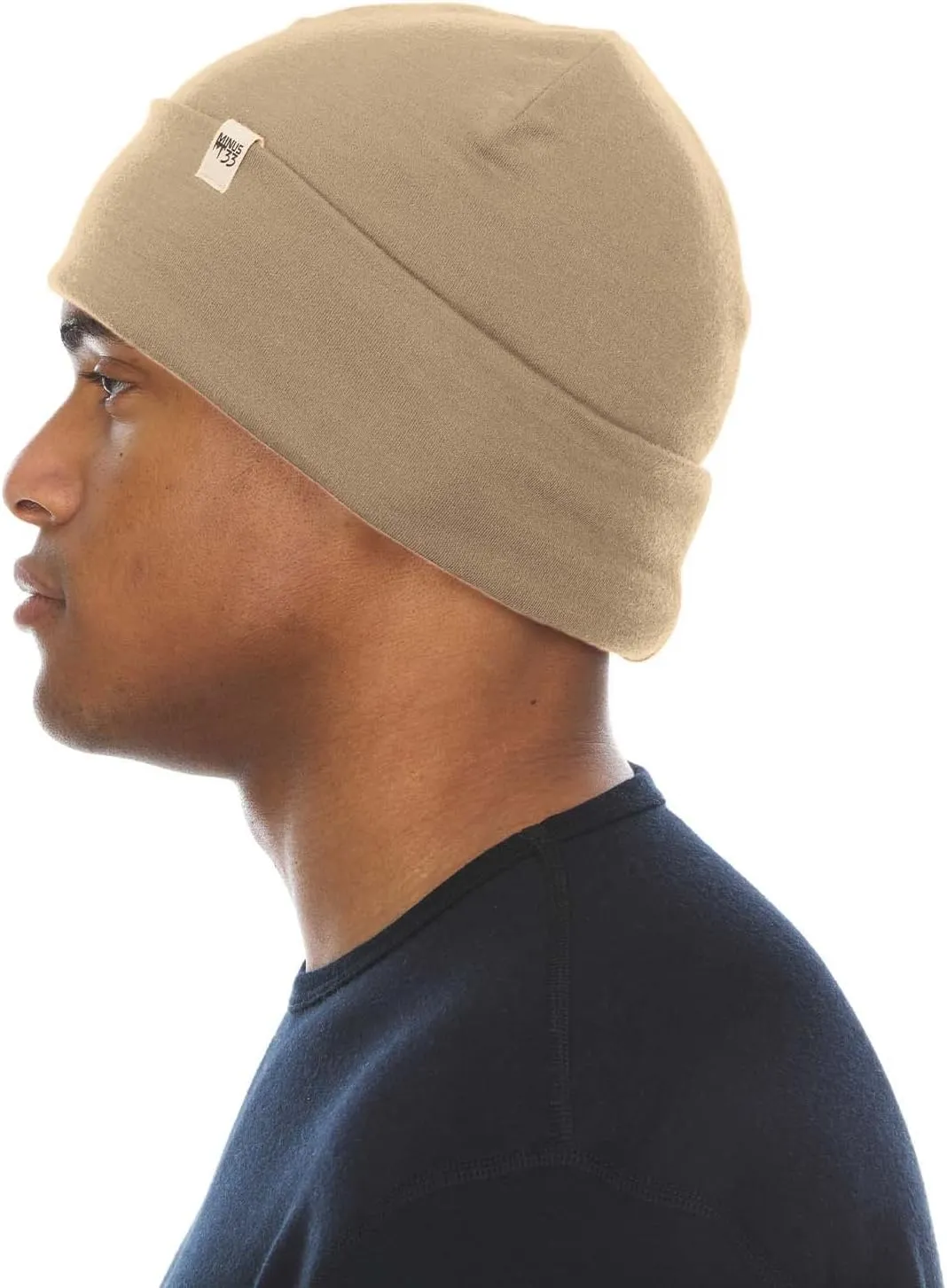 100% Merino Wool Cuff Beanie - Mens & Womens Warm Winter Hat - Watch Cap - Toque