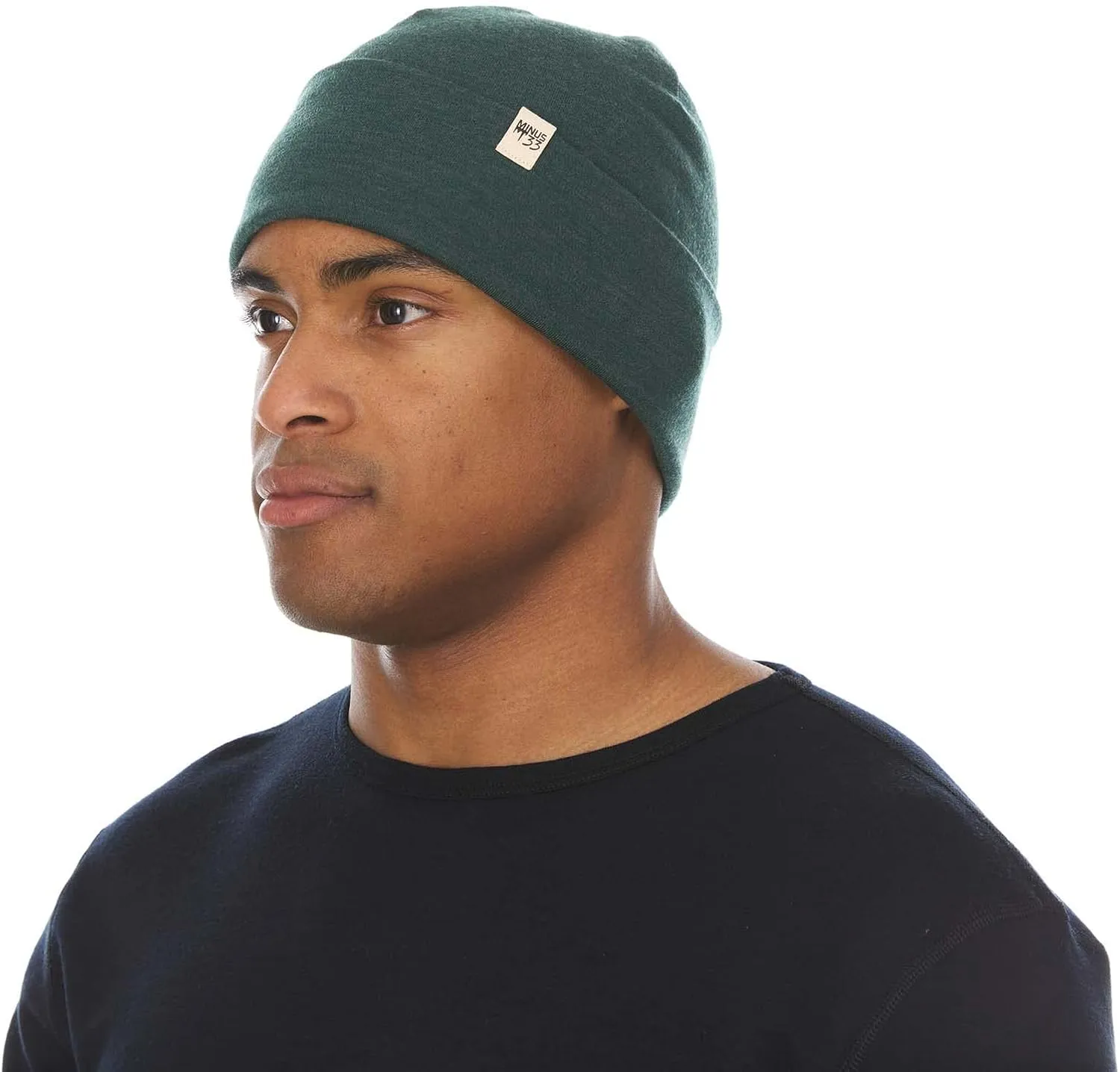 100% Merino Wool Cuff Beanie - Mens & Womens Warm Winter Hat - Watch Cap - Toque