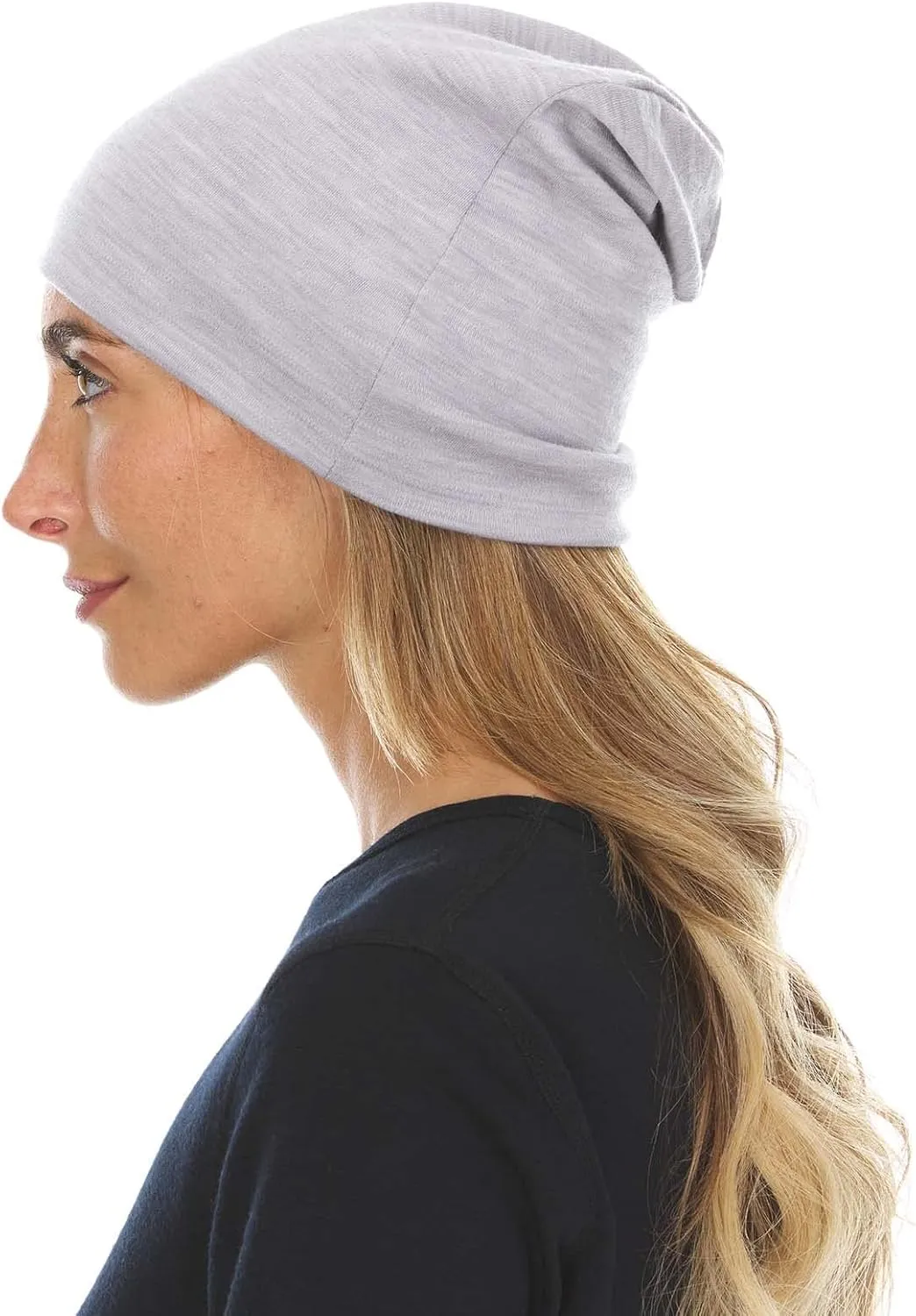100% Merino Wool Cuff Beanie - Mens & Womens Warm Winter Hat - Watch Cap - Toque