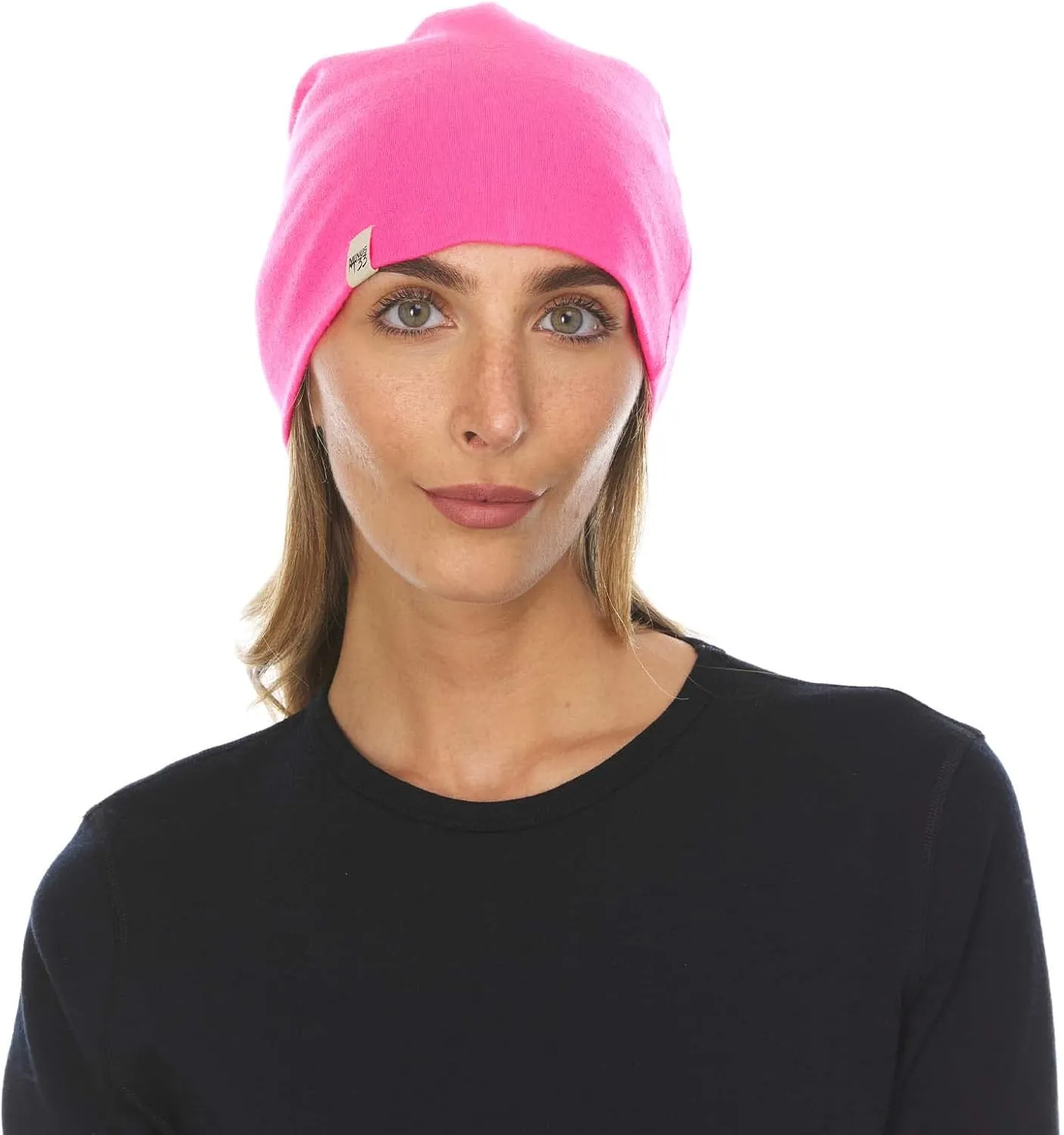 100% Merino Wool Cuff Beanie - Mens & Womens Warm Winter Hat - Watch Cap - Toque