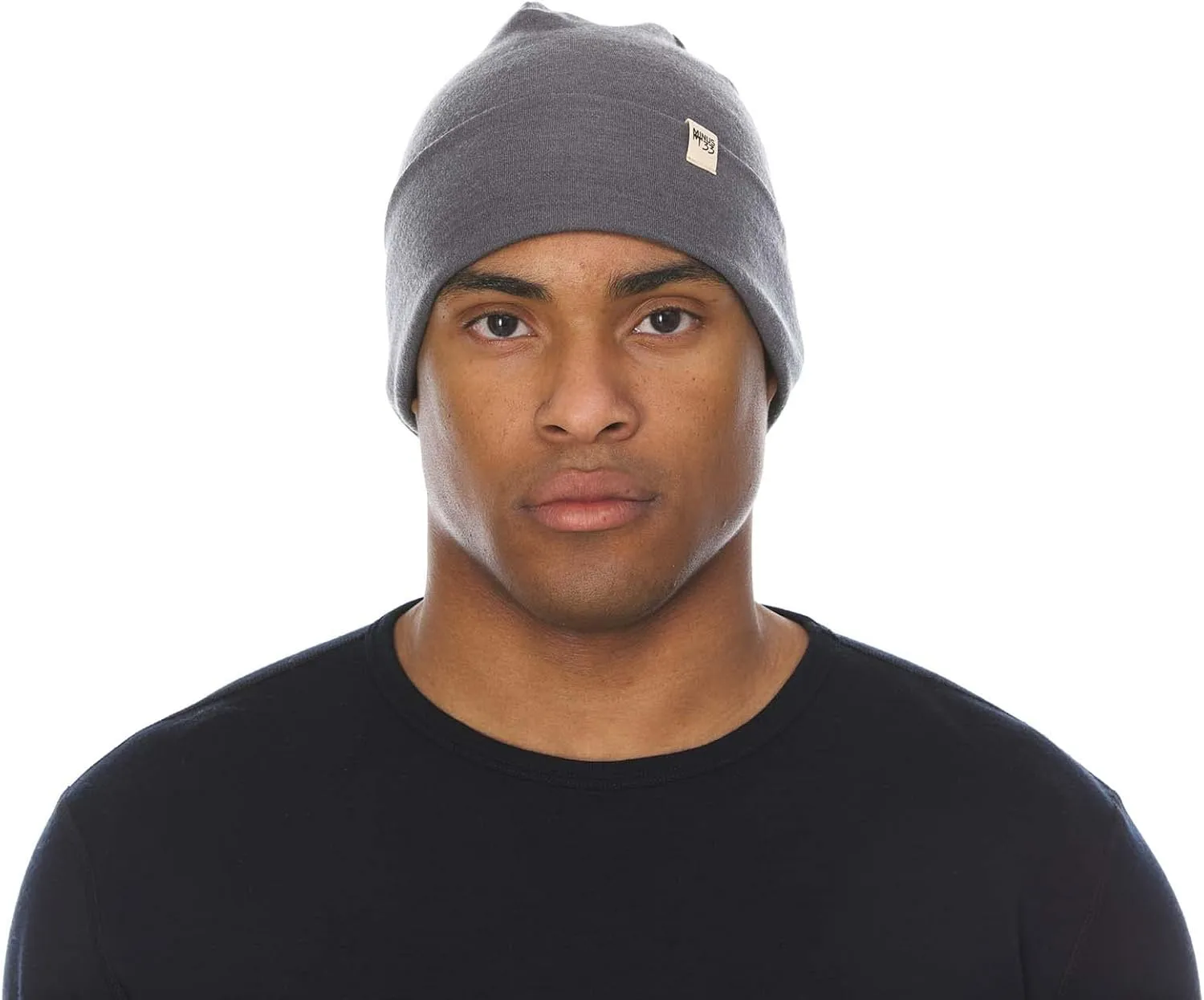 100% Merino Wool Cuff Beanie - Mens & Womens Warm Winter Hat - Watch Cap - Toque