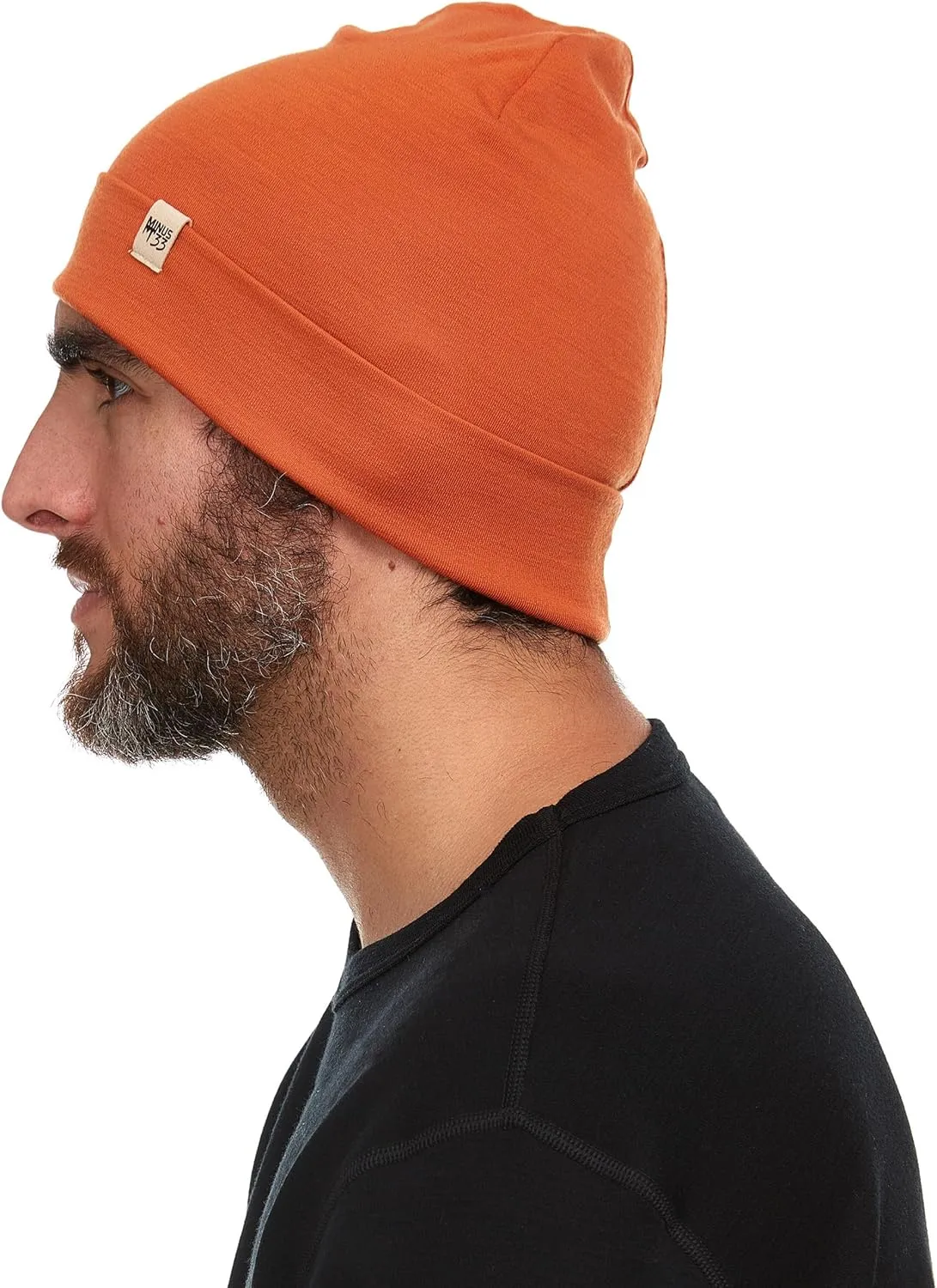 100% Merino Wool Cuff Beanie - Mens & Womens Warm Winter Hat - Watch Cap - Toque
