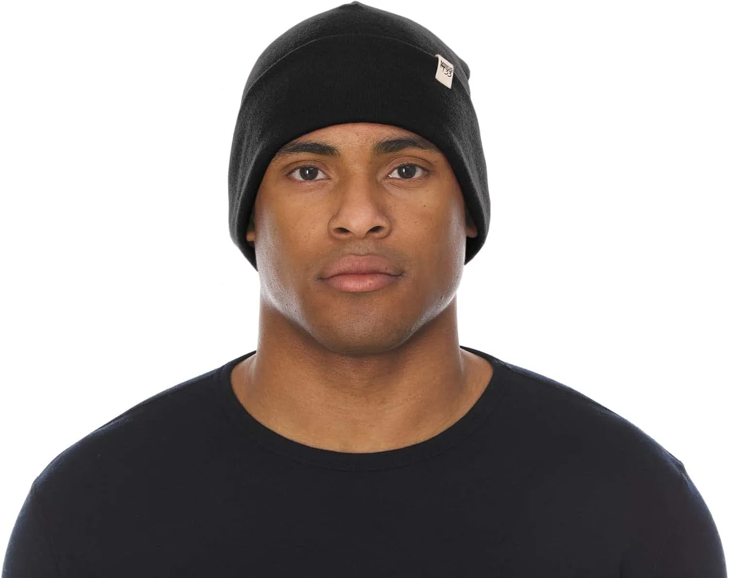100% Merino Wool Cuff Beanie - Mens & Womens Warm Winter Hat - Watch Cap - Toque