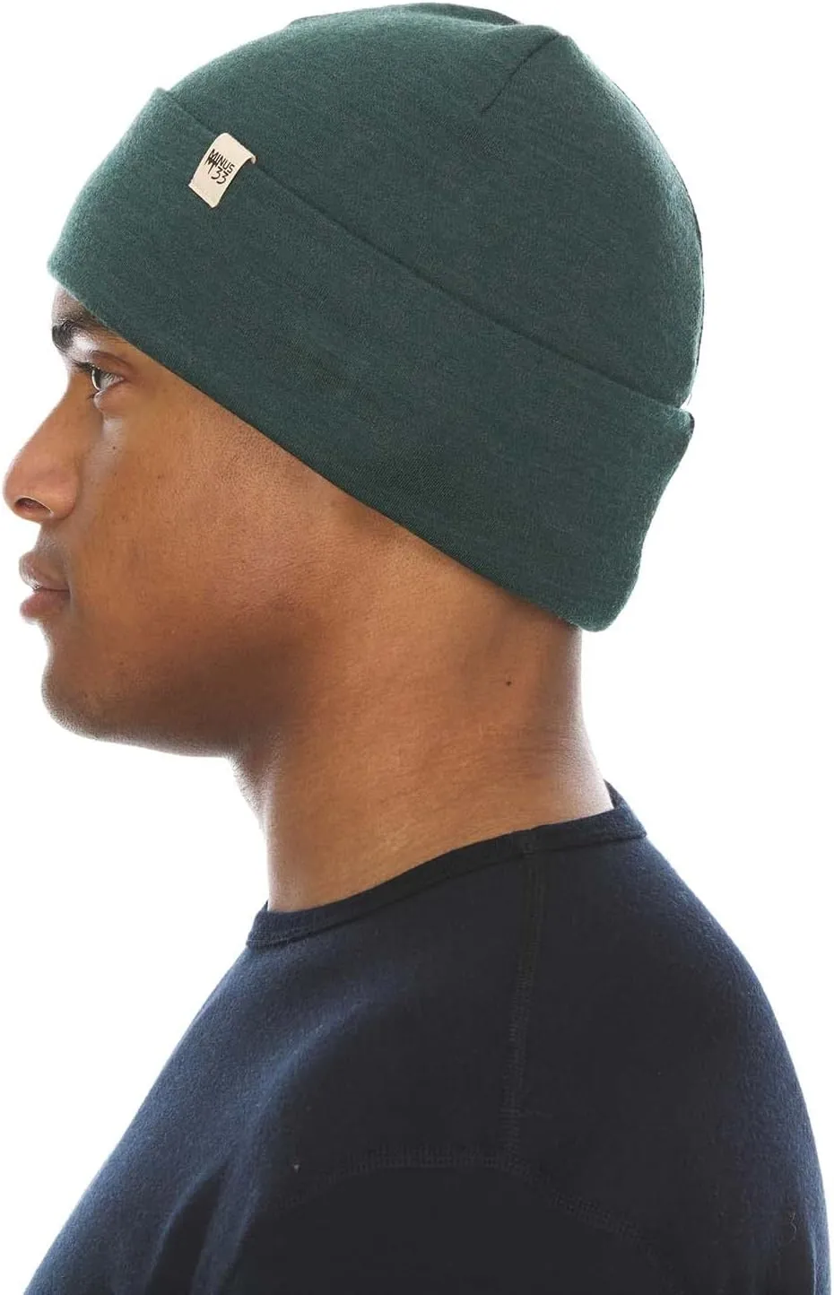 100% Merino Wool Cuff Beanie - Mens & Womens Warm Winter Hat - Watch Cap - Toque