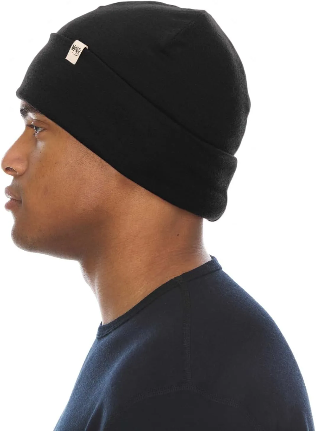 100% Merino Wool Cuff Beanie - Mens & Womens Warm Winter Hat - Watch Cap - Toque
