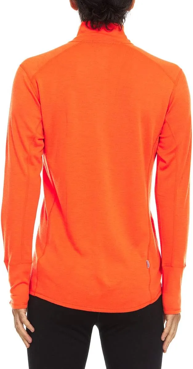 100% Merino Wool - Men’s Midweight Quarter Zip - Warm Pullover - Midlayer