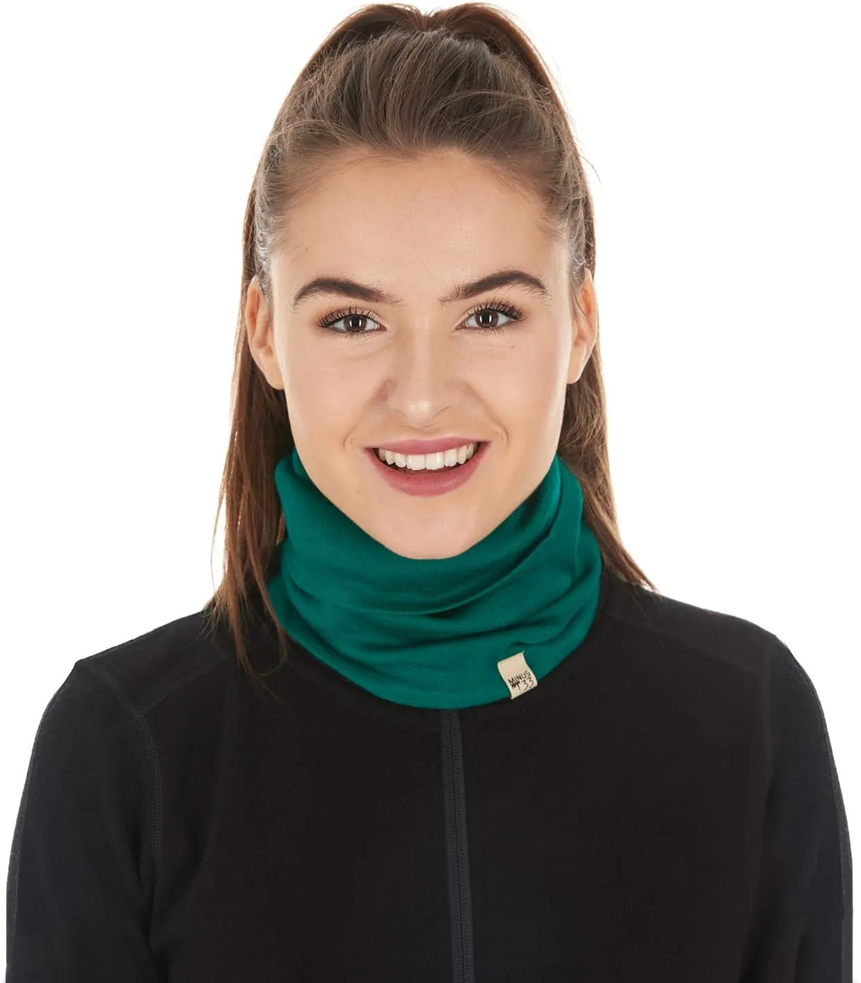 100% Merino Wool - Midweight Neck Gaiter - Skiing Neck Warmer - Winter Face Mask - Multipurpose Headwear