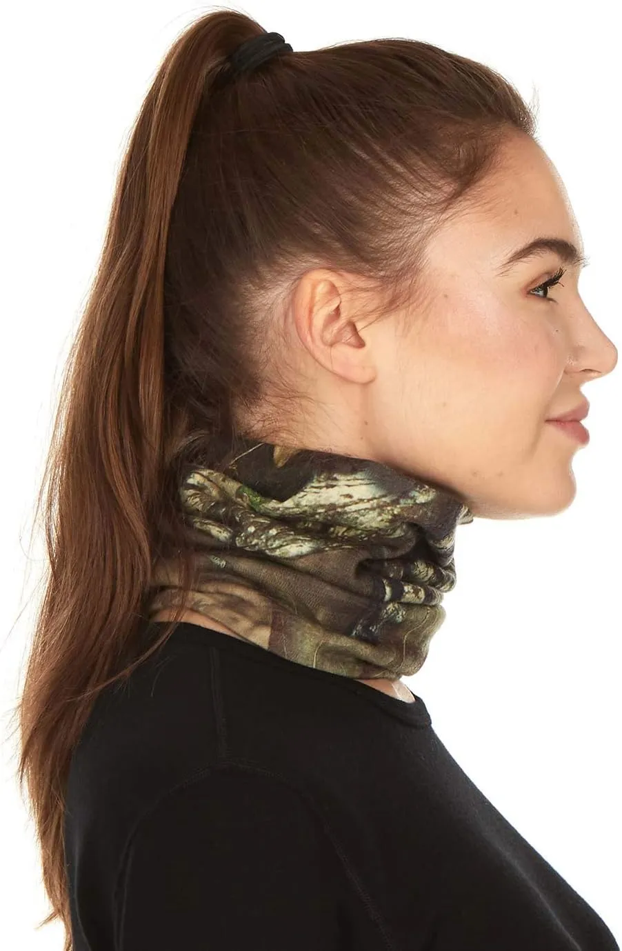 100% Merino Wool - Midweight Neck Gaiter - Skiing Neck Warmer - Winter Face Mask - Multipurpose Headwear