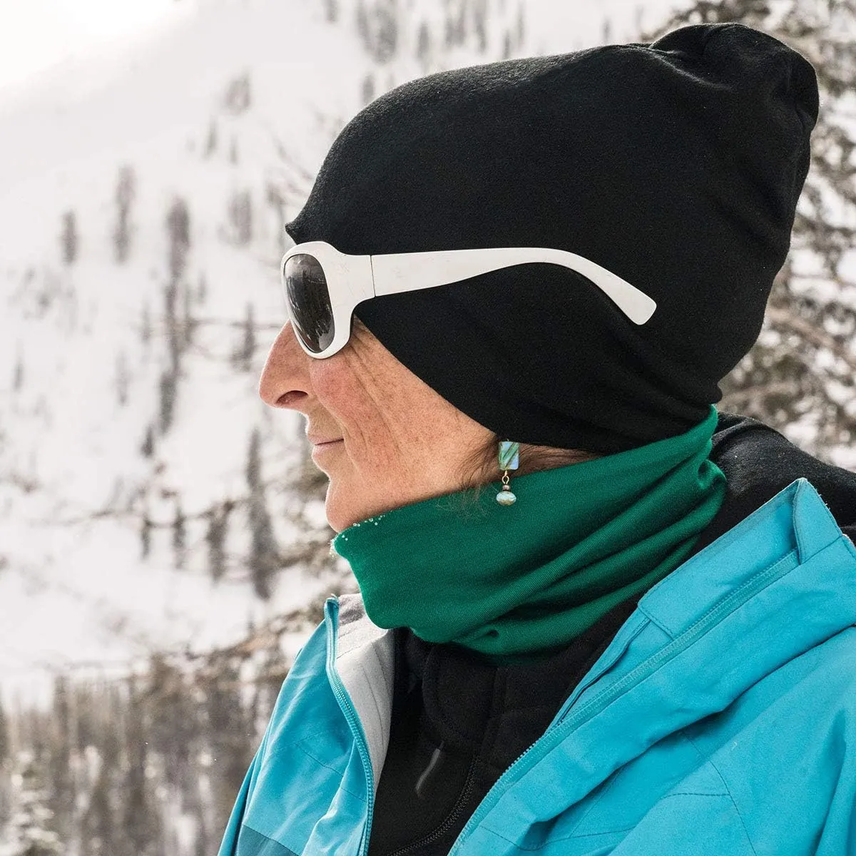 100% Merino Wool - Midweight Neck Gaiter - Skiing Neck Warmer - Winter Face Mask - Multipurpose Headwear