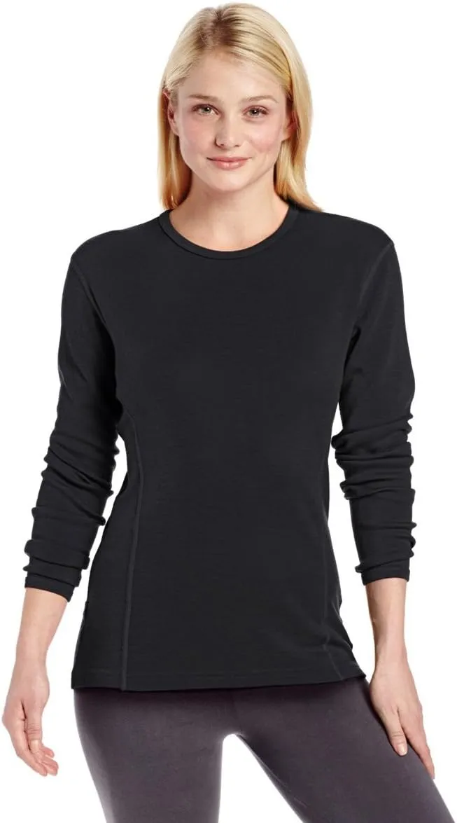100% Merino Wool - Women's Midweight Base Layer - Long Sleeve Crew