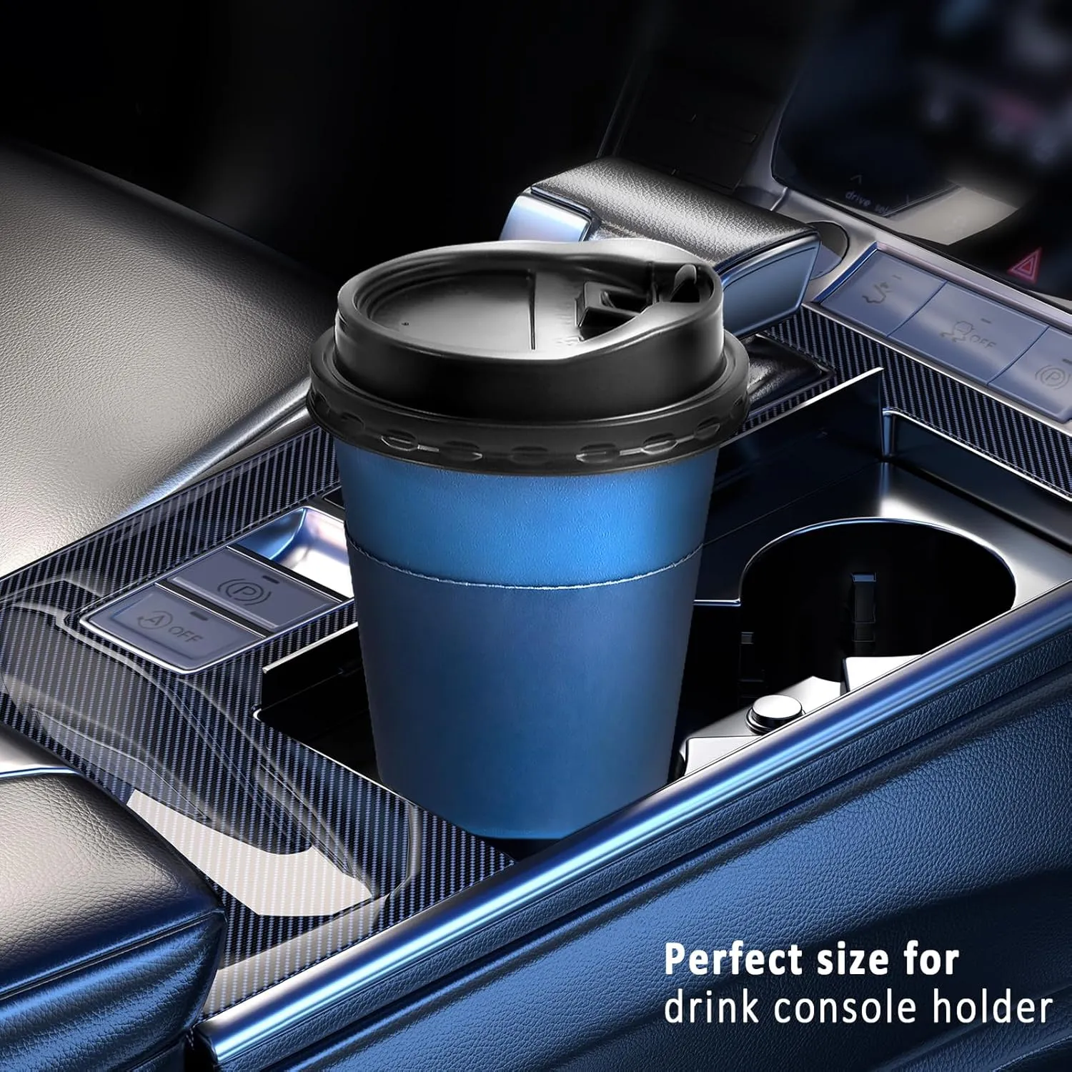 100 Pack 16 oz Disposable Coffee Cups with Lids and Sleeves, To Go Paper Cups, Hot & Cold Drinking Cups for Tea, Coffee, Water, Hot Chocolate, Paper Coffee Cups Ideal for Home,Cafes,Store
