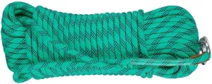 10mm Static Rope Camping Safety Rope 1100kg High Strength Safety Rope For Working At Height Climbing Equipment For Rappelling,Caving, Indoor Outdoor Camping ( Color : Green , Size : 10mm x 160m )