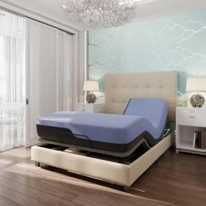 12 Inch Hybrid Cooling Mattress: King Size Flex Top GelCare Memory Foam & Coil - 6-Layer Construction for Spinal Alignment & Pressure Relief - Adjustable Base Compatible for Couples & Side Sl