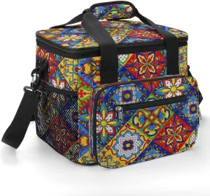 22.5L Insulated Camping Coolers Bag Large Leakproof Ice Chest for Beach Travel Picnic