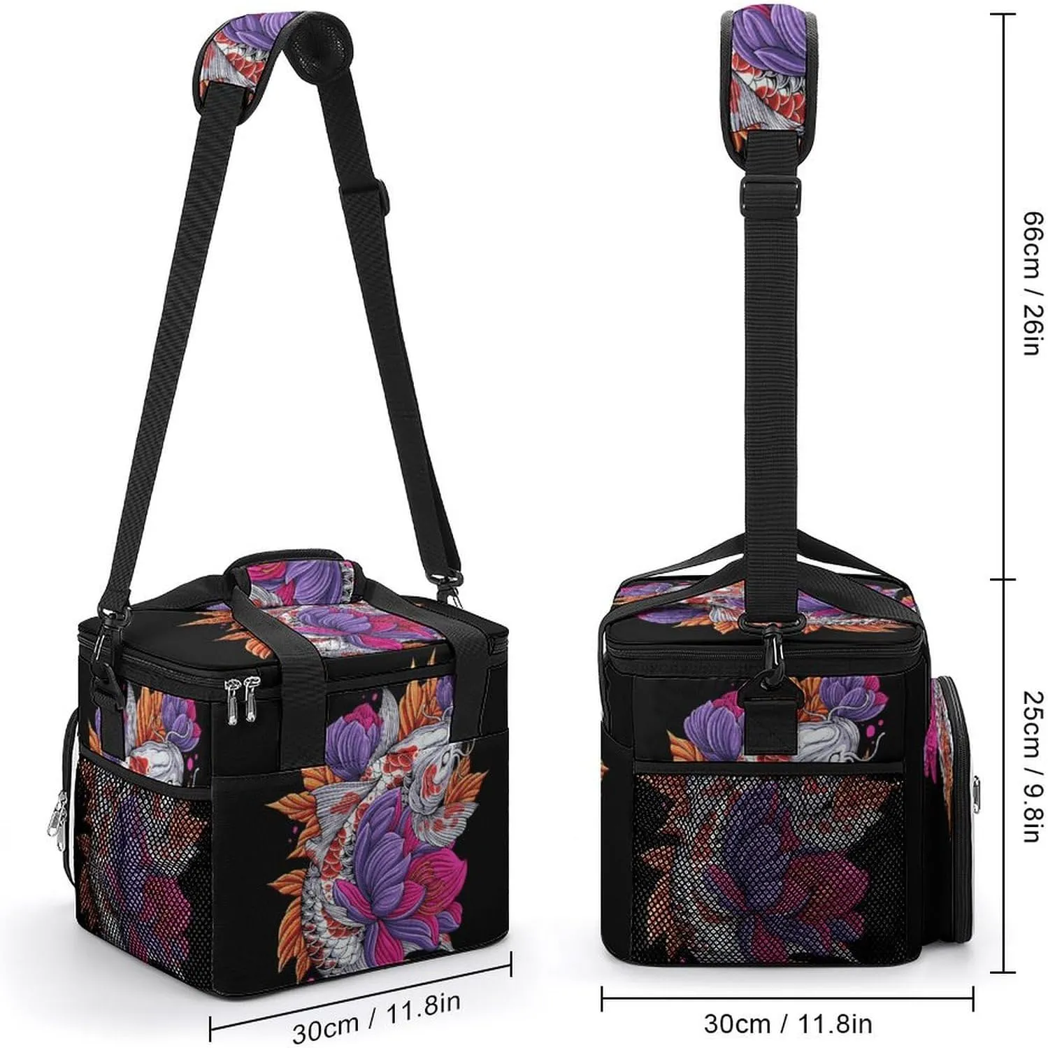 22.5L Waterproof Soft Cooler BagInsulated Lunch Box for Camping Fishing Beach Road Trips