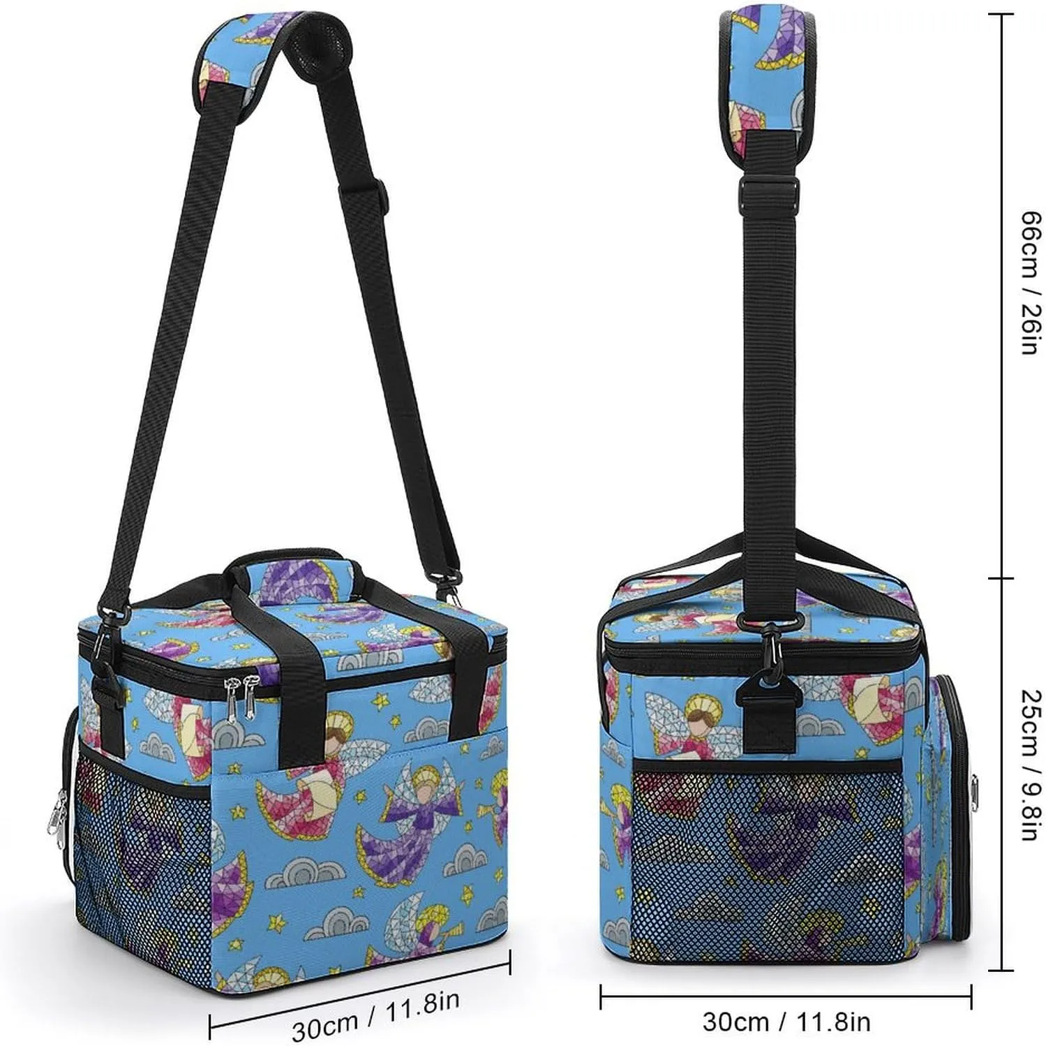 22.5L Waterproof Soft Cooler BagInsulated Lunch Box for Camping Fishing Beach Road Trips