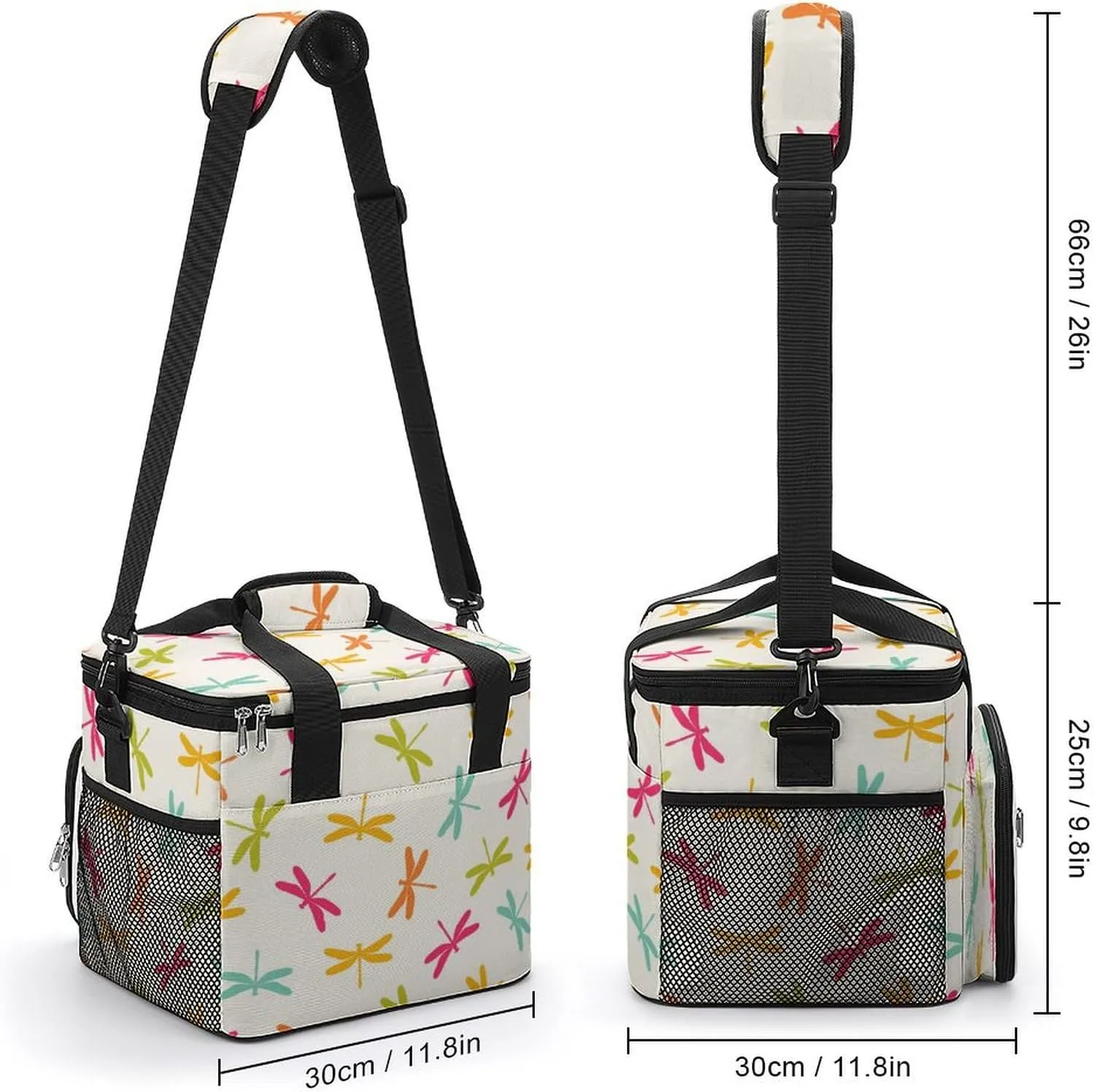 22.5L Waterproof Soft Cooler BagInsulated Lunch Box for Camping Fishing Beach Road Trips
