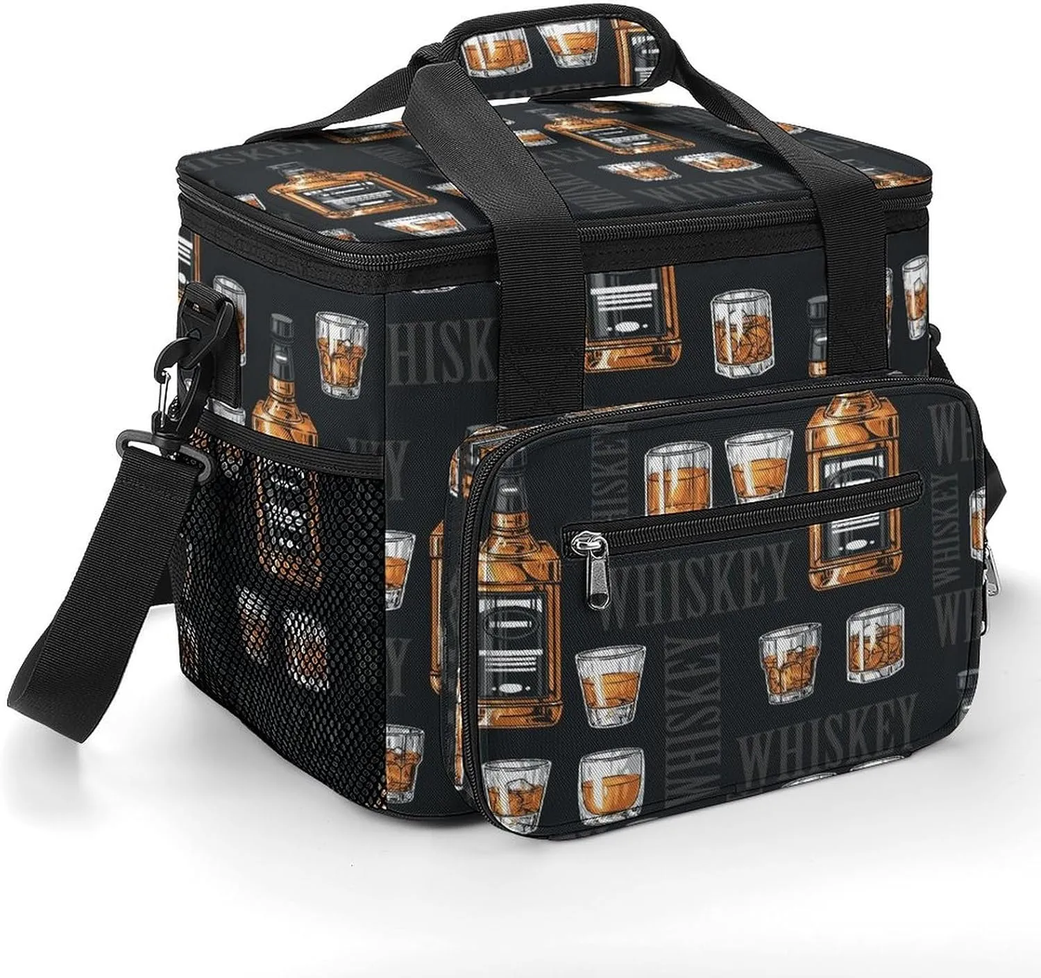22.5L Waterproof Soft Cooler BagInsulated Lunch Box for Camping Fishing Beach Road Trips