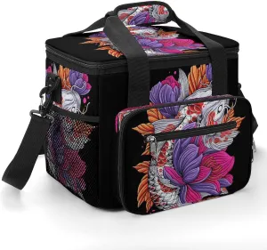 22.5L Waterproof Soft Cooler BagInsulated Lunch Box for Camping Fishing Beach Road Trips
