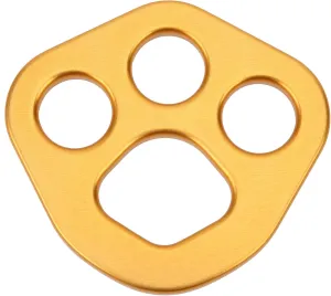 30KN 4 Holes Rigging Plate Bear Paw Rope Bearing Anchors Points Connector Climbing Gear Tools for Aerial Dance & Rock Climbing