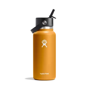 32oz (946ml) Wide Mouth Flex Straw Hydro Flask