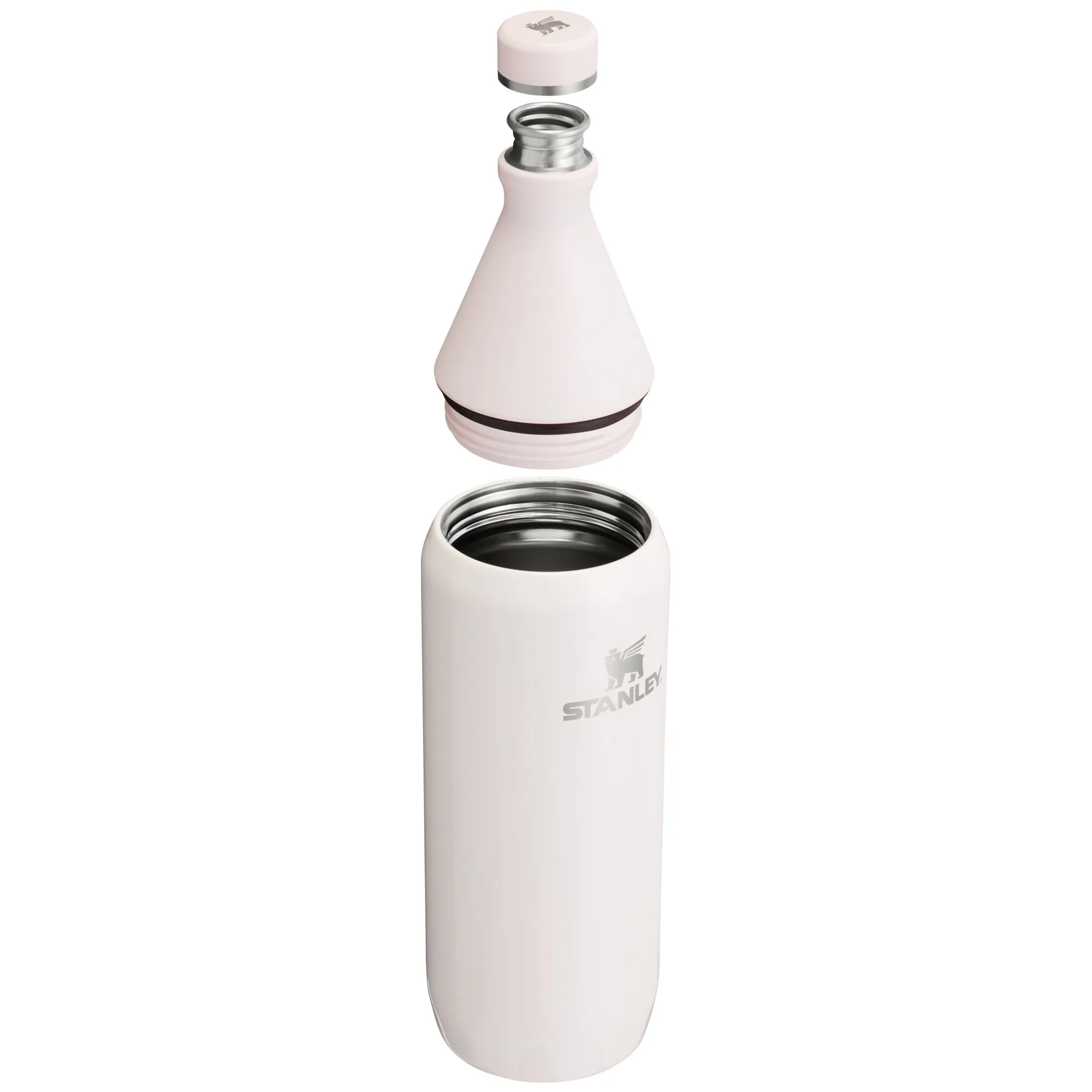 34oz All Day Slim Bottle - Rose Quartz