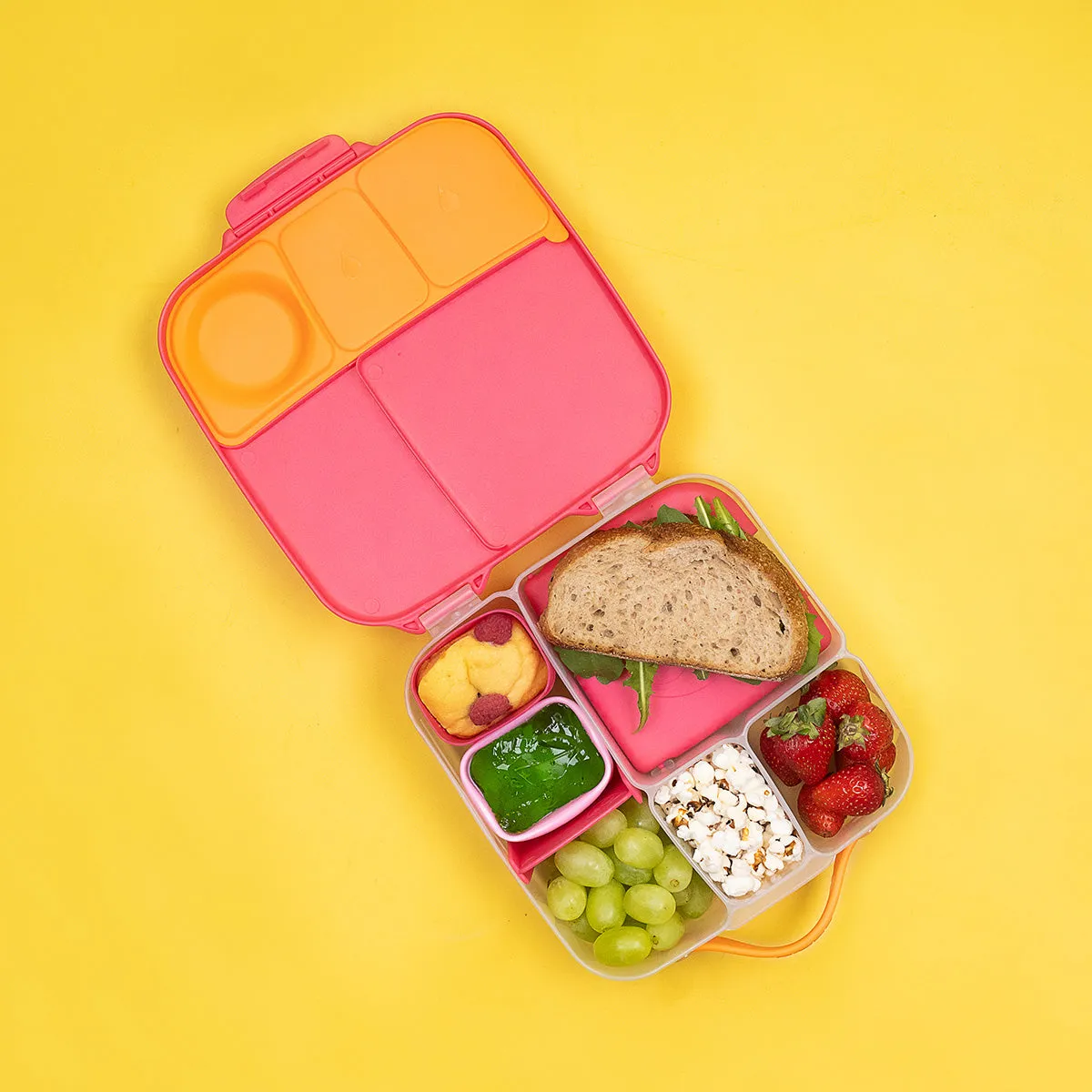 34oz insulated flip top bottle melon mist   lunchbox strawberry shake