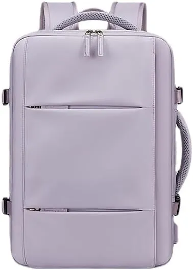 40L Extra Large Travel Backpack Expandable Airplane Approved Weekender Bag for Men and Women, Waterproof Carry On Backpack Airplanes Approved Weekender Bag (Purple)
