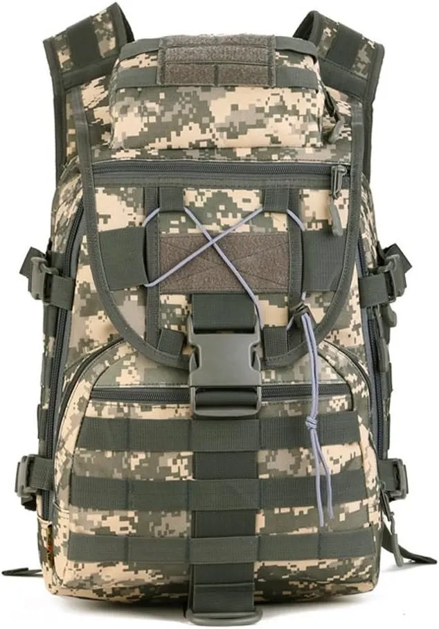 40L Tactical MOLLE Assault Pack Military Gear Rucksack Daypack Shoulder Backpack