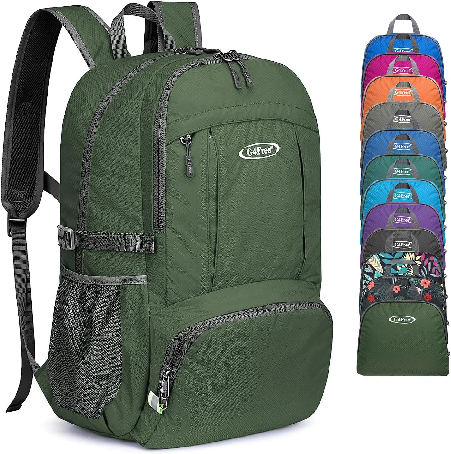 40L Waterproof Hiking Backpack by G4Free: Lightweight & Packable