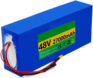 48V 36V Electric Bike Battery 48V 27Ah Ebike Battery Lithium Battery Scooter Battery for 350W 500W 750W 1000W Motor with Charger and BMS