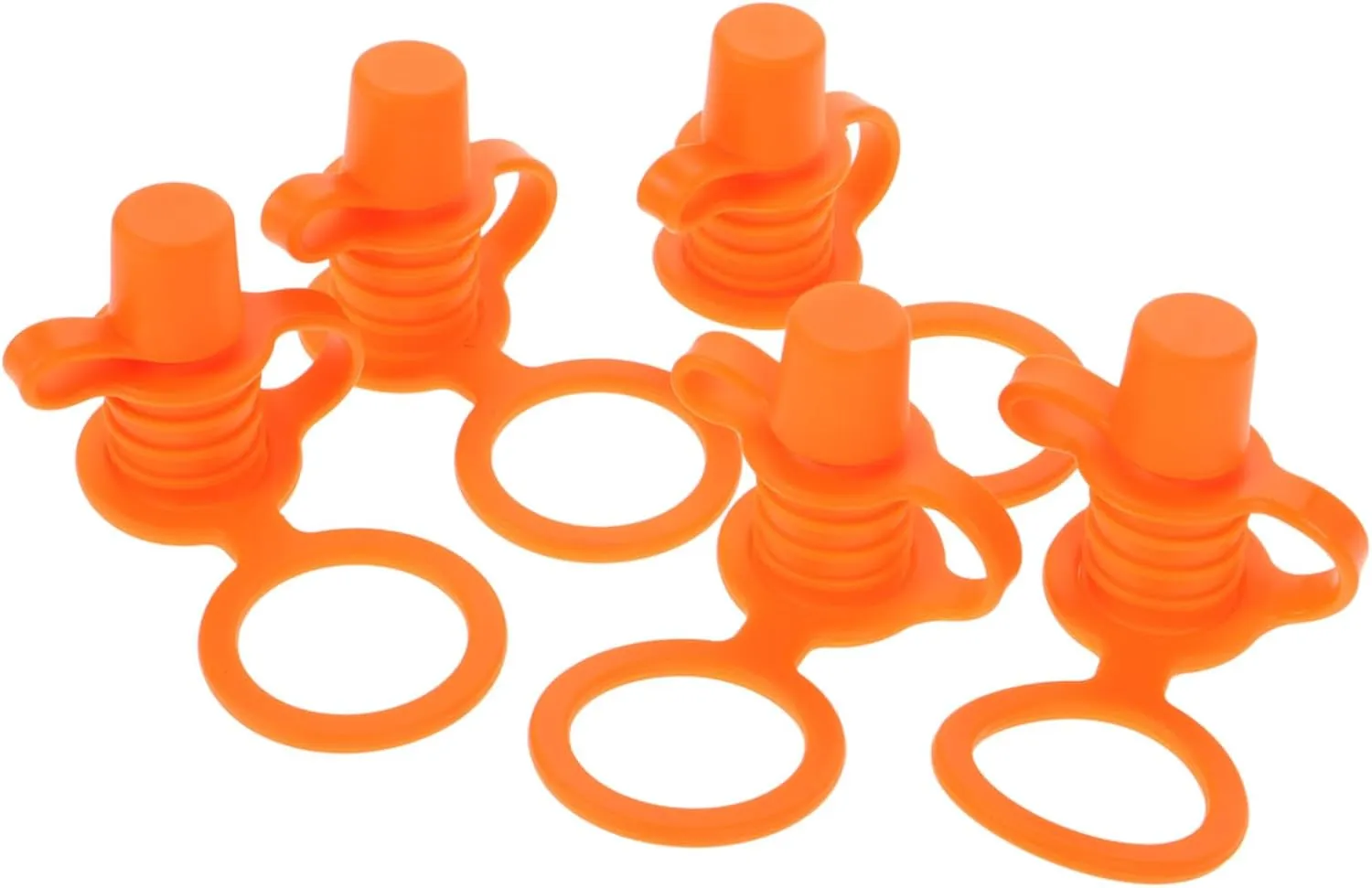 5 Pack Boys and Girls Insulated Water Bottle Straw Leak-proof Silicone Nozzle for Toddlers Reusable Insulated Boys and Girls Water Bottle Straw