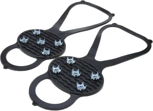 5 Teeth Ice Cleats Snow Grips Non Slip Gripper Spikes Ice Traction Cleats Ice Snow Grips for Shoes and Boot