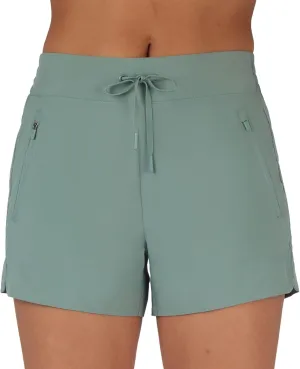 90 Degree By Reflex Stretch Woven Lightweight Walking Shorts with Side Pockets