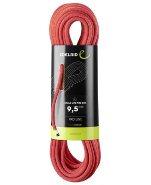 9.5mm Eagle Lite Pro Dry Climbing Rope - EDELRID