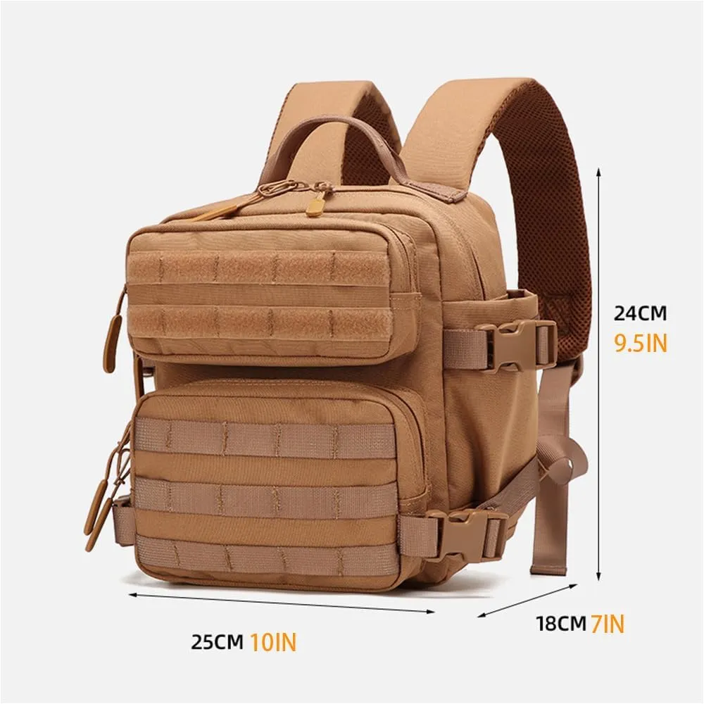 9L Mini Backpack for Women, 9L Small Hiking Backpack of Gym, Travel, Camping (CP)