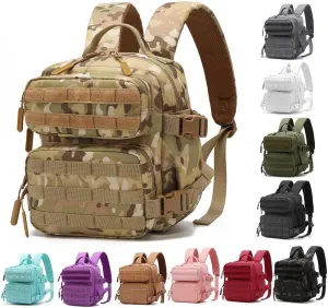 9L Mini Backpack for Women, 9L Small Hiking Backpack of Gym, Travel, Camping (CP)