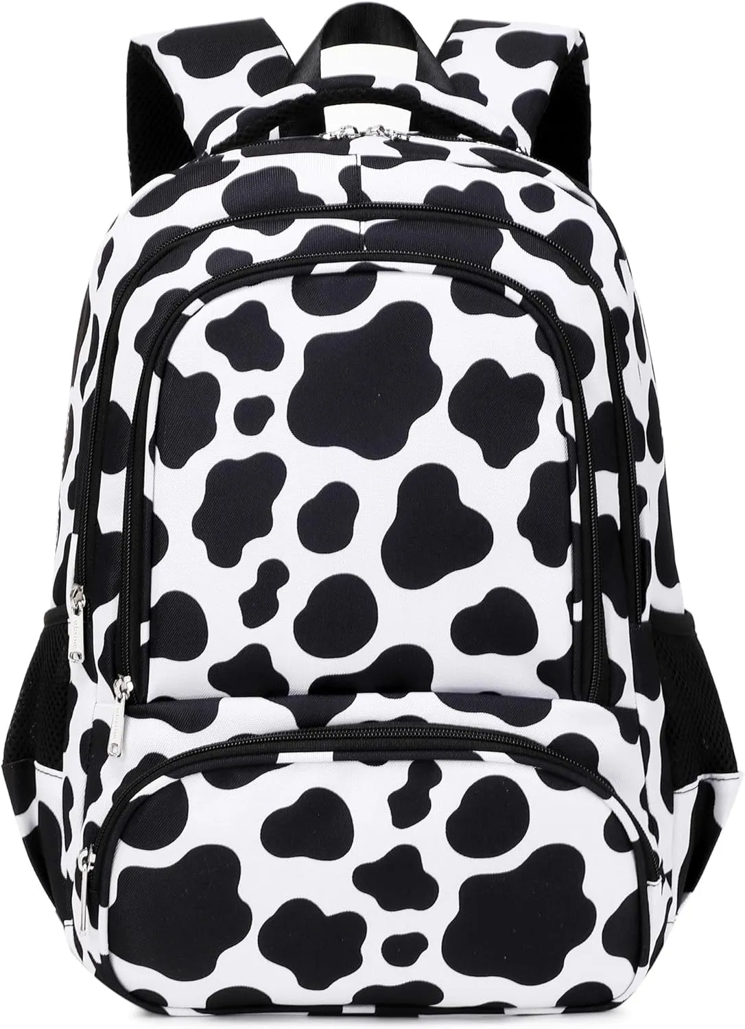 abshoo Lightweight Kids Backpack For Girl Kindergarten Elementary School Bookbag for Girls Ages 6-8-10 (Cow Print)