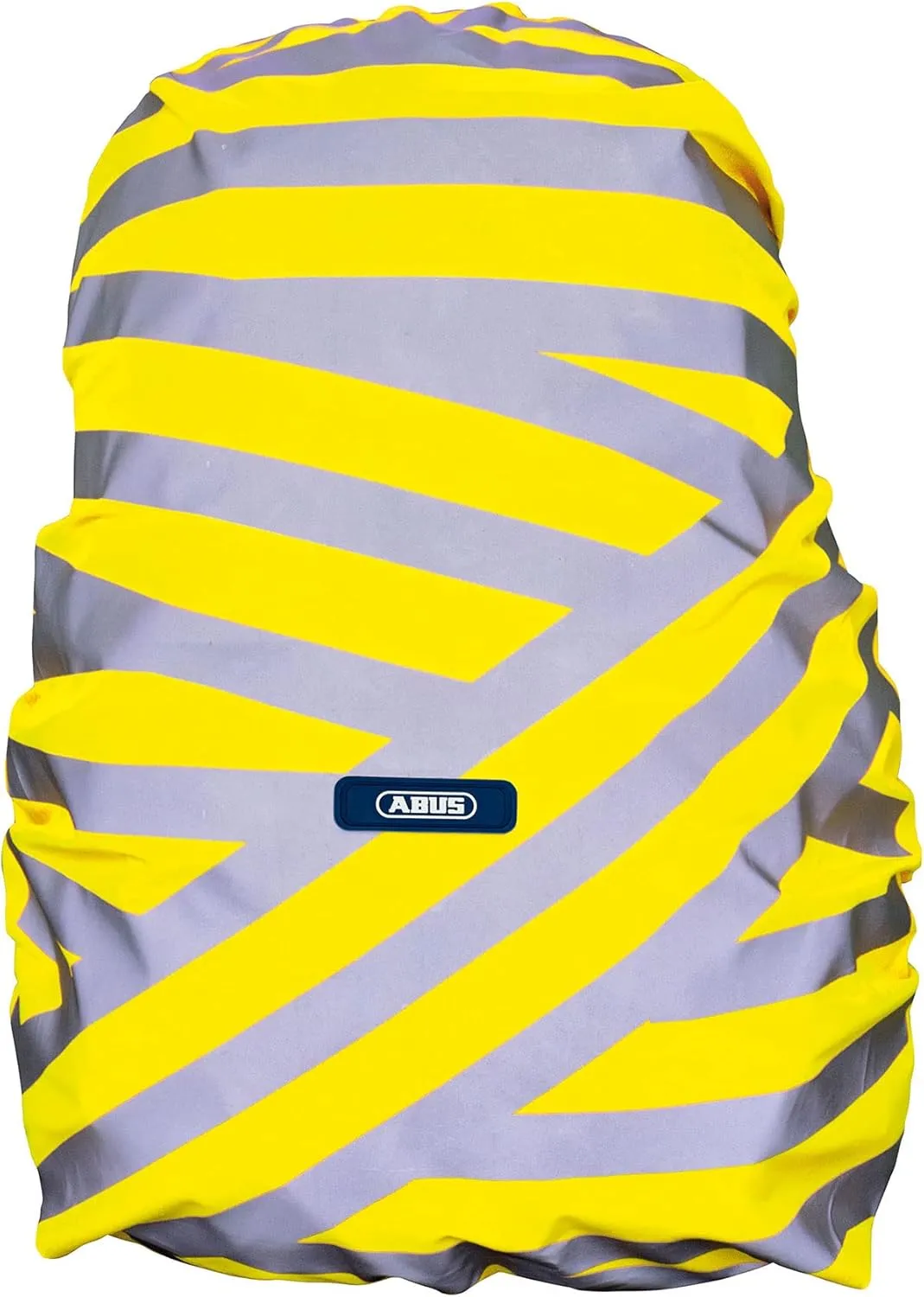 ABUS Reflective Rain Cover for Backpacks - Lumino X-Urban Cover - Waterproof & Visible Backpack Cover - Yellow/Silver
