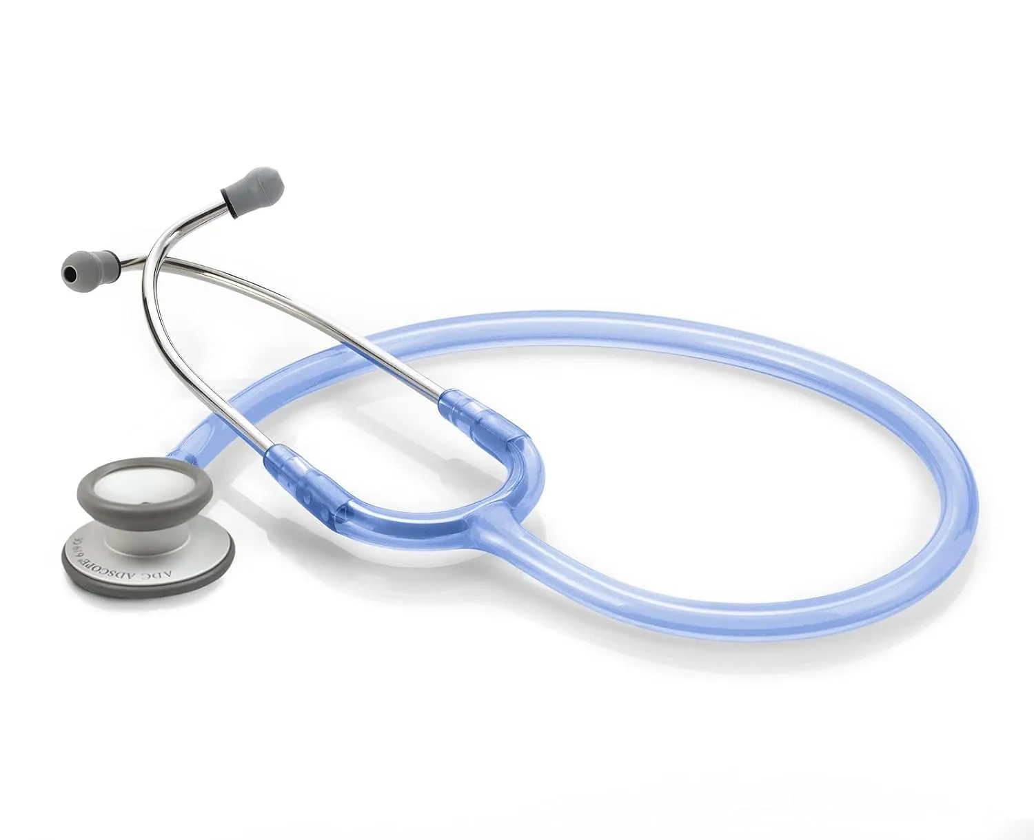 ADC Adscope Lite 619 Ultra Lightweight Clinician Stethoscope with Tunable AFD Technology, Sapphire Ice