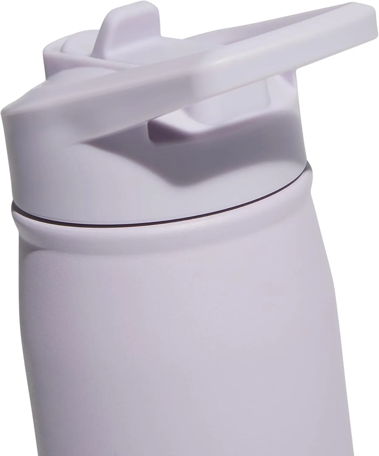 adidas 600 ML (20 oz) Straw Top Metal Water Bottle, Hot/Cold Double-Walled Insulated 18/8 Stainless Steel