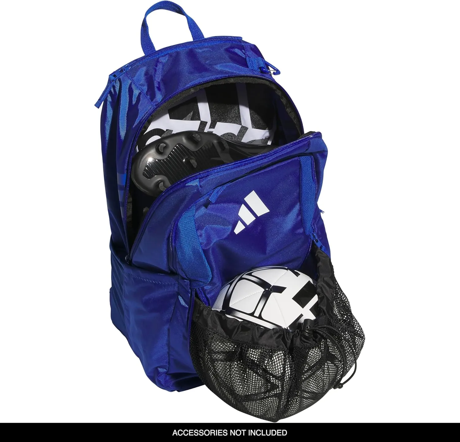 adidas Stadium Team Sports Backpack for Men and Women (36l) Durable Athletic Laptop Bag, Royal Blue/4.0, One Size