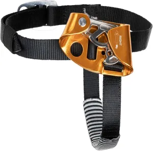 Adjustable Foot Ascender, Portable Left/Right Foot Ascender Tree Climbing Rope Catch Aviation Aluminum Mountaineering Equipment with Foot Ring for Caving for 8-13mm RopeRight Foot