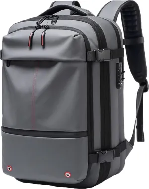 Aeropack Backpack, Aeropack Vacuum Compression Backpack, 2025 60l Expandable Backpack with Vacuum Compression (Gray 1.0, Bag)