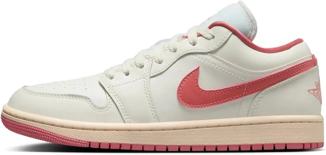 Air Jordan 1 Low Women's Shoes (DC0774-109, Sail/Guava Ice/Pink Salt)
