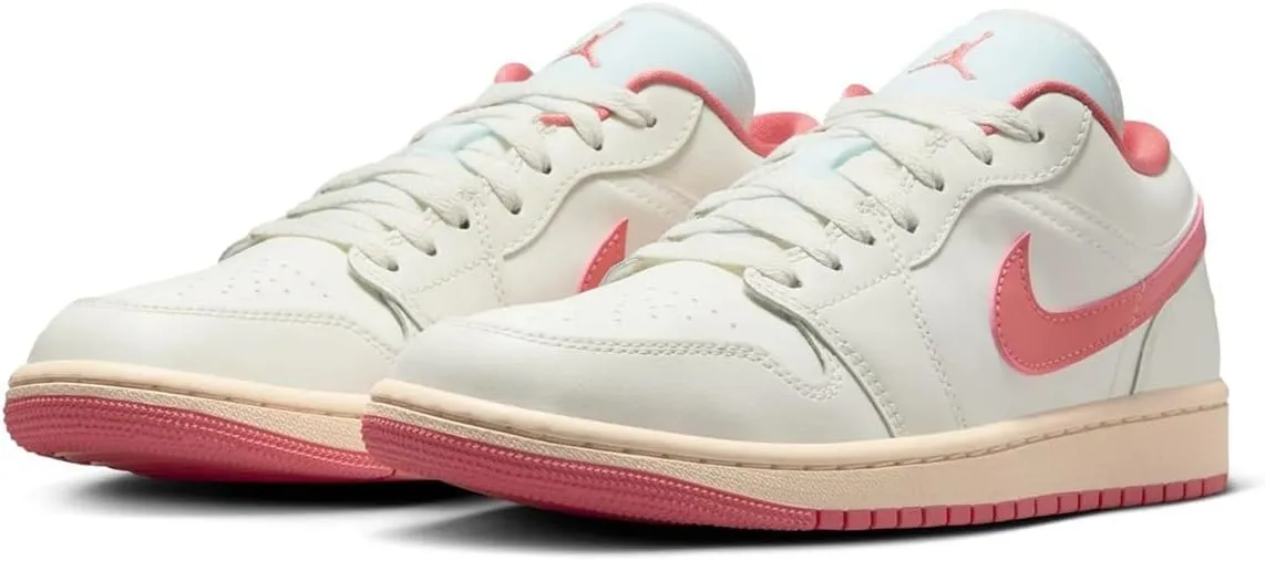 Air Jordan 1 Low Women's Shoes (DC0774-109, Sail/Guava Ice/Pink Salt)