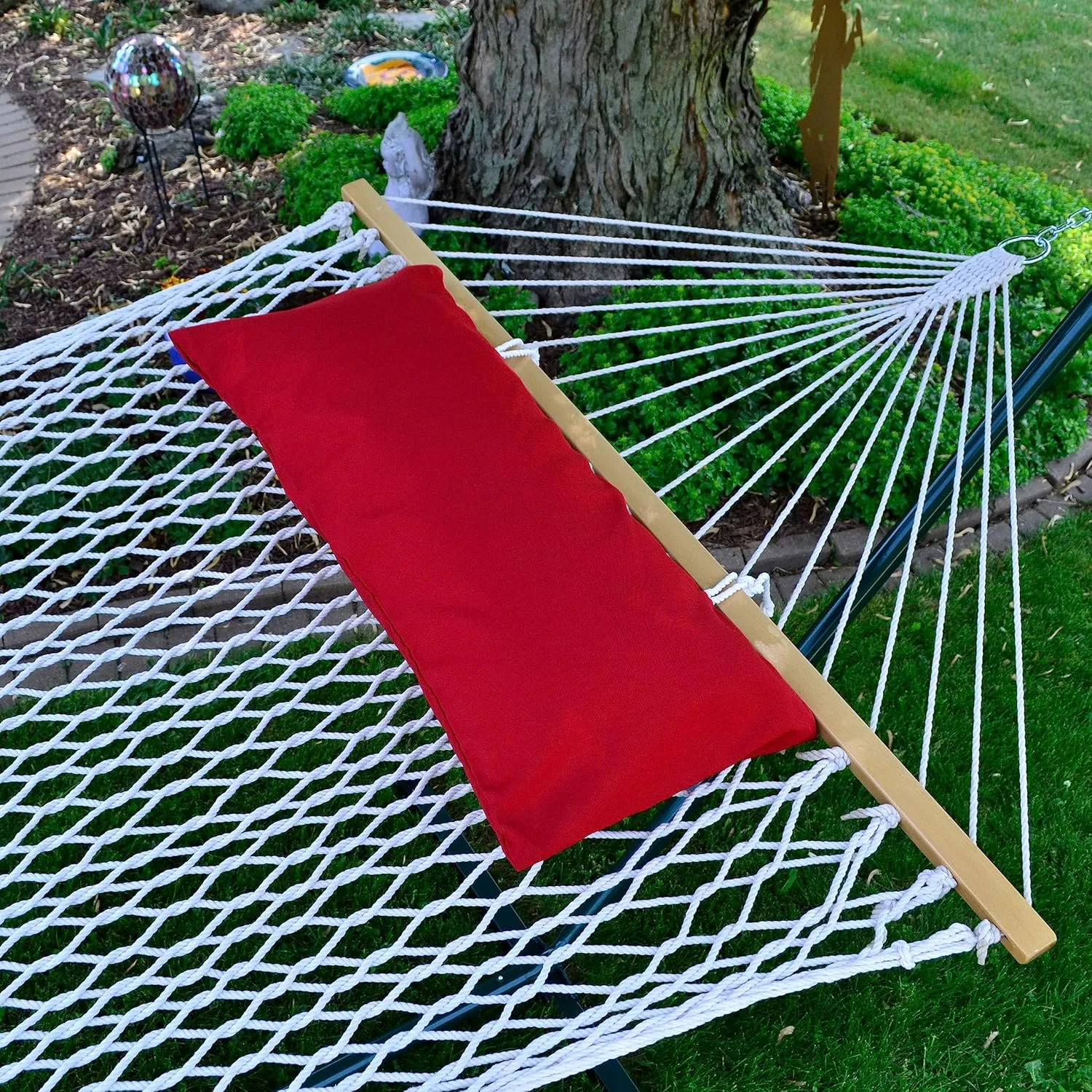 Algoma Net Company 137SP50 Hammock Pillow, 1 Count (Pack of 1), Hunter Green