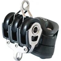 Allen 20mm Dynamic Triple Block with Becket And Inverted Cleat