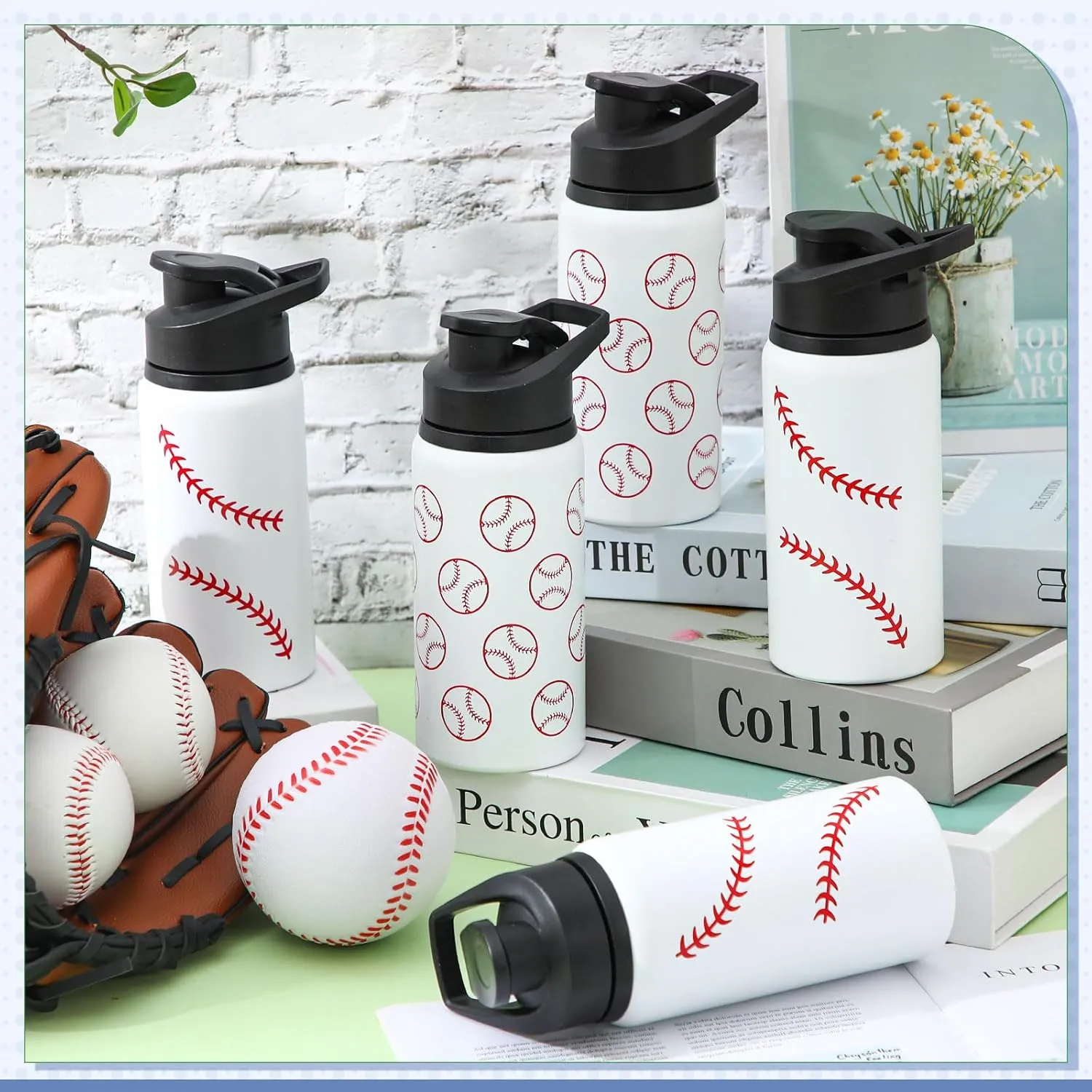 Aluminum Sports Water Bottle Bulk with Snap Lids, 17 oz Leakproof Reusable Cups, Metal Sports Bottle for Travel Gym Hiking Cycling Camping Bike Cages